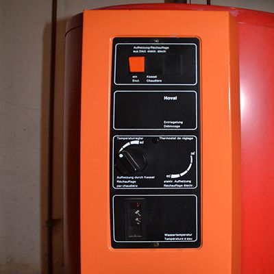 Steuereinheit einer Heizung von Hoval